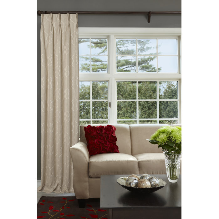 Charlton Home® Royston Room Darkening Curtain Panel Wayfair